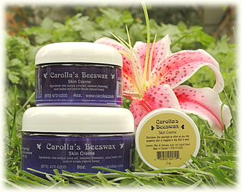 The All Natural Unscented Bath and Body Bundle – Carolla's Beeswax Skin  Creme